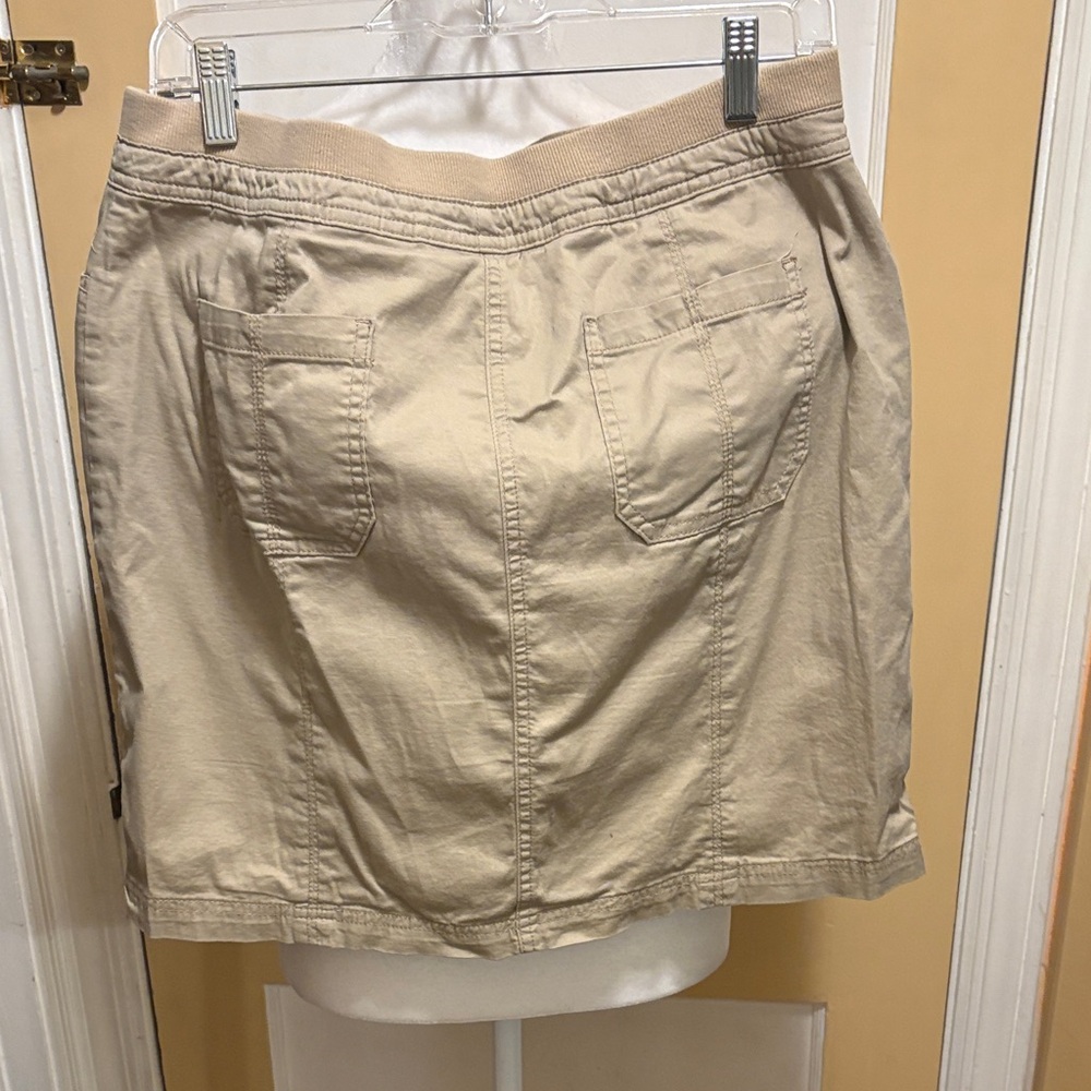 Karen Scott Tan Mini Skirt - Picture 3 of 3